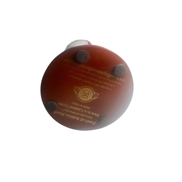 VTG Nebraska NU Football Bobbin Head - First In A Limited Series 2001 With Box - Picture 14 of 16